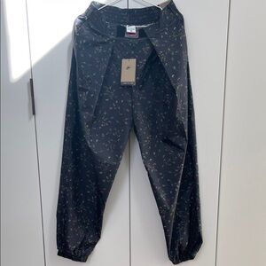 NWT Nike Black Floral Track Pants